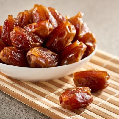 Kholas Dates with Candied Orange Peel