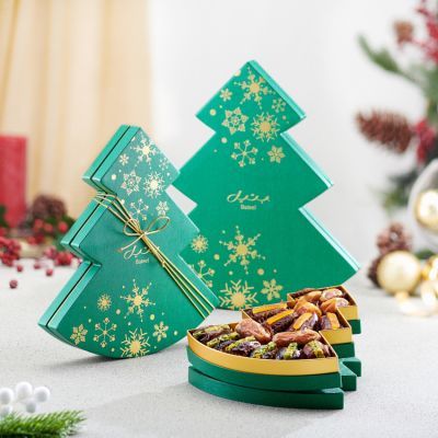 Green Winter Tree Gift Set