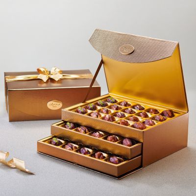 Midas Gift Box-Chest Drawer (medium)-Premium Filled Dates