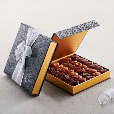 طقم هدايا بلاك سافاير – تمور سادة