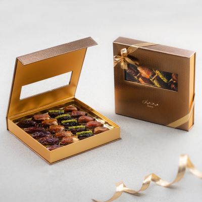 Midas Gift Set - Plain And Filled Dates - Rectangle Window Medium