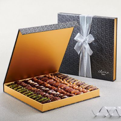Black Sapphire Gift Set - Filled Dates - Extra Large