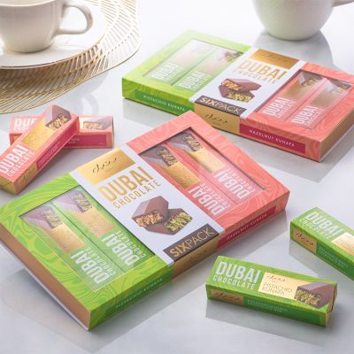 Dubai Chocolate Gift Set- 6pcs