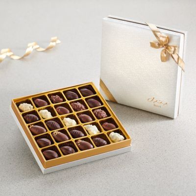 Alaska White Geschenkset – Dattelschokolade