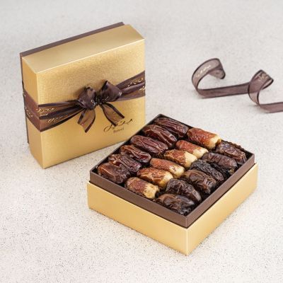Cassandra Gift Box-Premium Plain Dates-Ballotin (500gm)