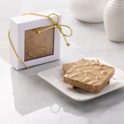 Caramelised Almond Stick Dulcey Chocolate Bark