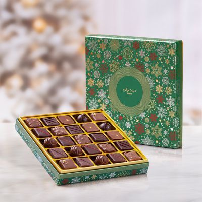 Snowfall Green  Gift Set - Origin Chocolate - 