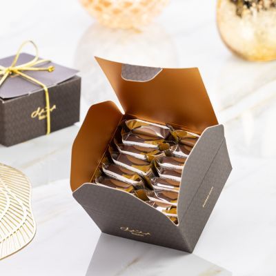 Wrapped Roasted Almond Dark 85% Choco Bark 200g