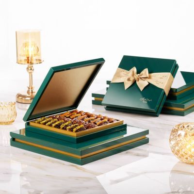 Emerald Green Wood Gift Set