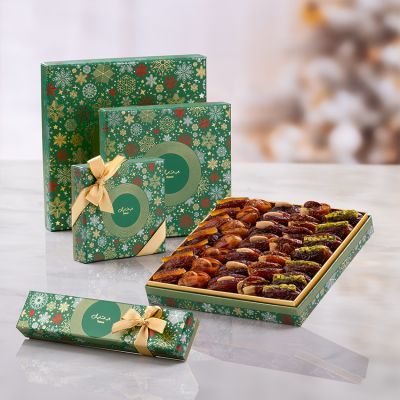Snowfall Green Gift Set