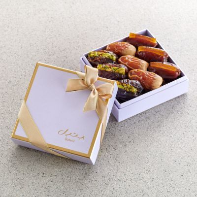 Pastel Lavender Gift Set - Plain And Filled Dates - Extra Small