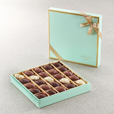 Pastel Mint Gift Set Date Chocolate