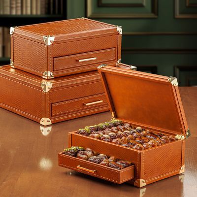 مجموعة هدايا الأدراج الجلدية - متاهة