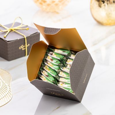 Wrapped Madjool Pista White Choco Bark 200g