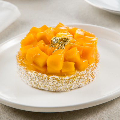 Mango & Coconut Tart
