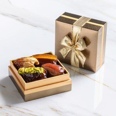 Midas Gift Set - Plain And Filled Dates - 4-Piece