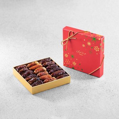 Red Noel Gift Set - Plain Dates - Small