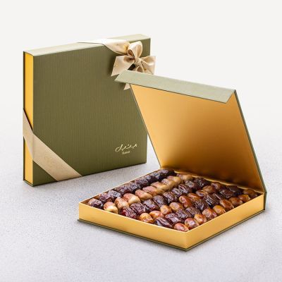 مجموعة هدايا النخيل – تمور سادة فاخرة – كبيرة