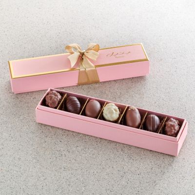 Pastel Petal Gift Set - Date Chocolate - Rectangle (Extra Small)