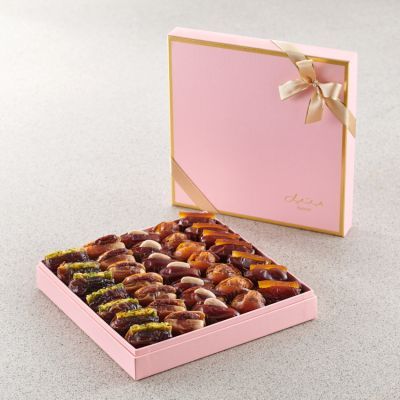Pastel Petal Coffret cadeau - Dattes fourrées - Moyen