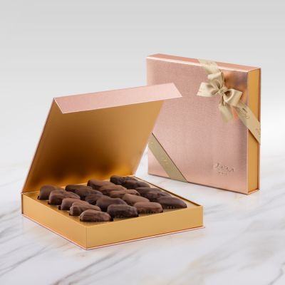 Rose Gold Gift Set Dubai Date Chocolate