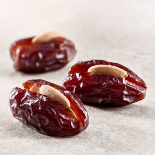 Khidri Dates With Roasted Almond Classic Box 500 Grams