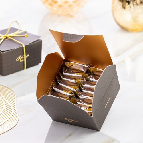 Wrapped Roasted Almond Dark 85% Choco Bark 200g