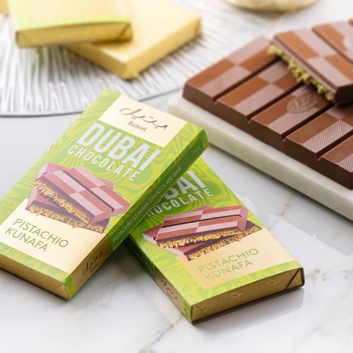 Dubai Chocolate Bar – Pistachio Kunafa 120g