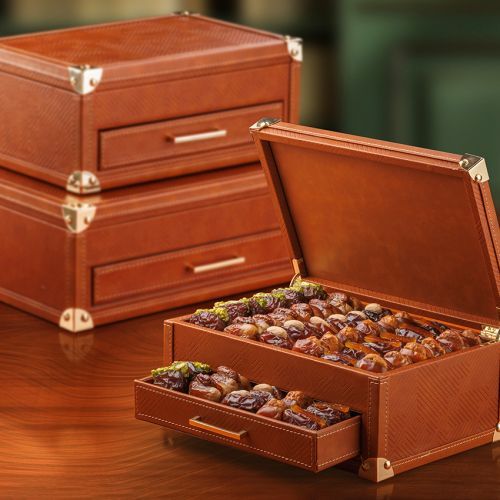 Leather Drawer Set - Maze