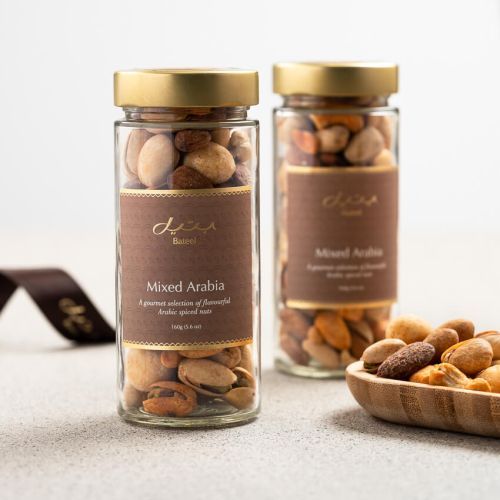 可从bateel在线订购阿拉伯混合坚果