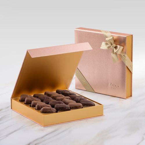 Rose Gold Gift Set Dubai Date Chocolate
