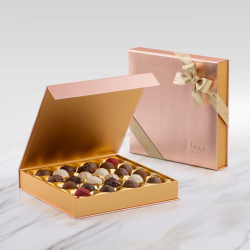 طقم هدايا روز جولد – ترافل