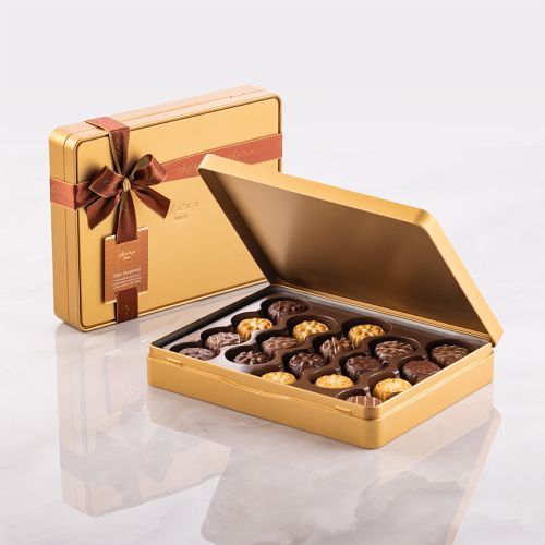 Date Maamoul Tin - Assorted Biscuits - Small