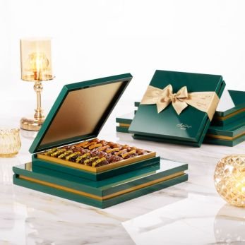 Emerald Green Wood Gift Set