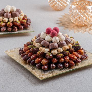 طبق جونو - مربع الشكل