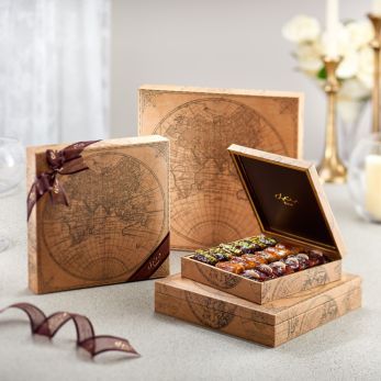 Handmade World Map Gift Box
