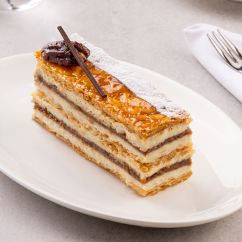 Date & Pecan Millefeuille