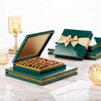 Emerald Green Wood Gift Set