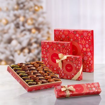 Snowfall Red Gift Set