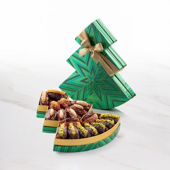 Christmas Tree Box Green Small2025-Filled Dates