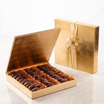 Gold Leaf Gift Set Plain Dates