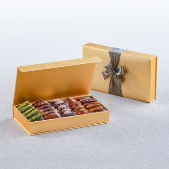 Gold Palm Geschenkset - Gefüllte Datteln - Klein