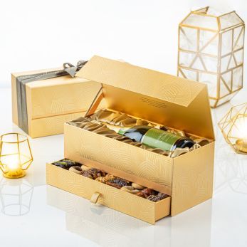 Gold Palm Sparkling Gift Set