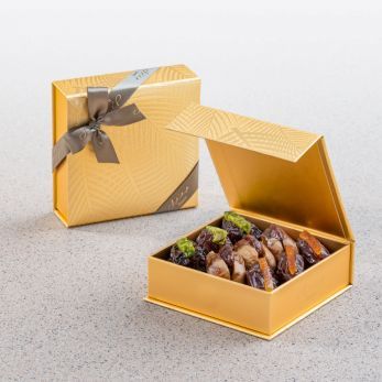 Gold Palm Gift Set - Filled Dates - Small