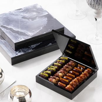 Carbon Fibre Gulf Map Gift Set