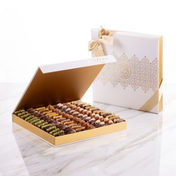 Hilal Geschenkset - Premium gefüllte Datteln Extra groß