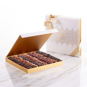 Hilal Geschenkset - Premium naturbelassene Datteln Extra groß