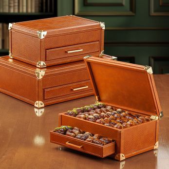 مجموعة هدايا الأدراج الجلدية - متاهة