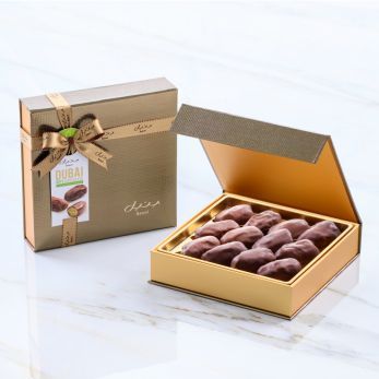 طقم هدايا ميداس – شوكولاتة تمر دبي