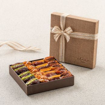 Napura Brown Gift Set - Filled Dates - Small